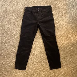 J. Crew black corduroy pants new with tags! Size 27P.